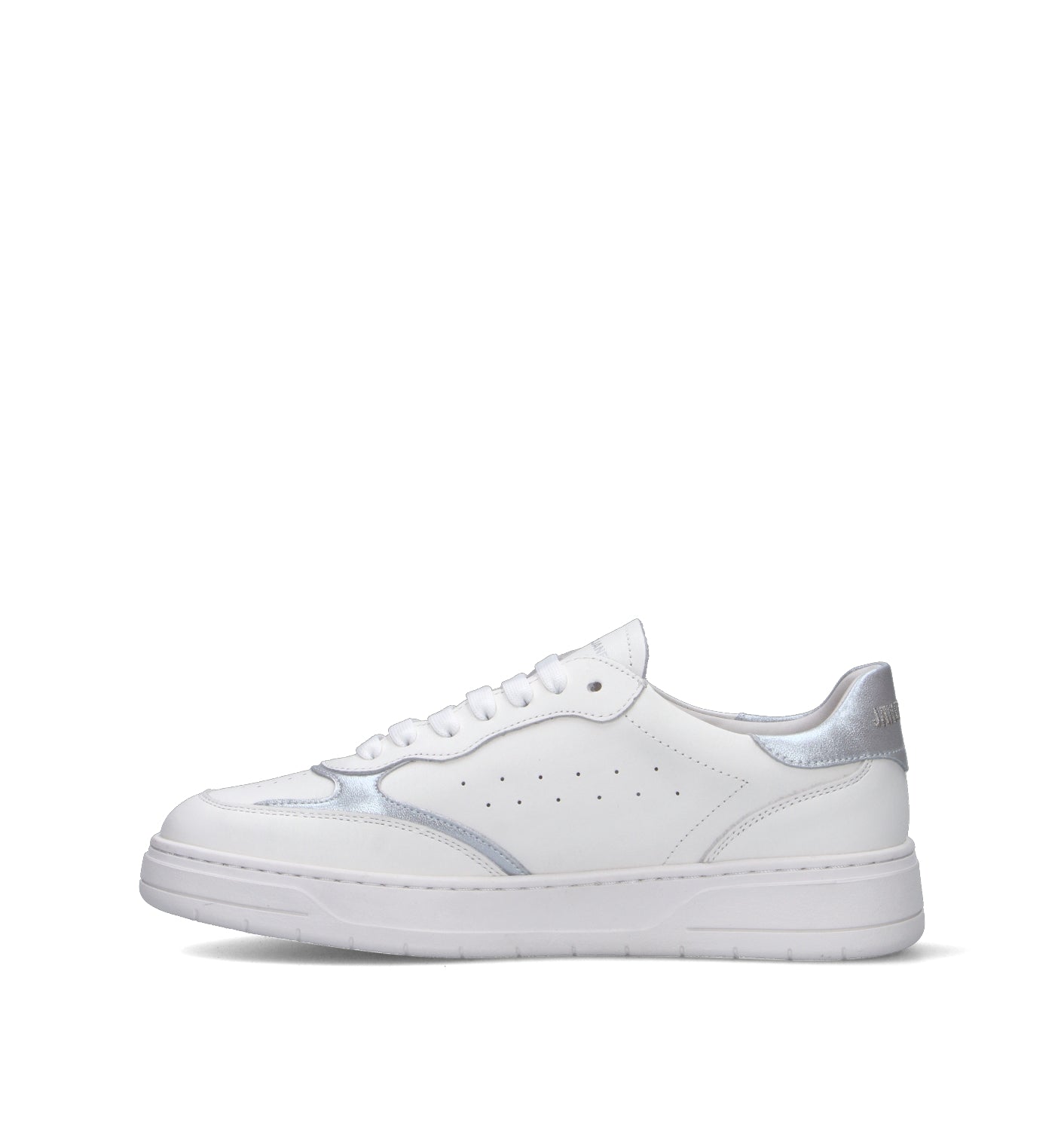 JANET&JANET Sneaker donna bianca in pelle