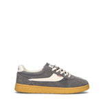 JACLAR Sneaker uomo grigia in pelle scamosciata e materiale sintetico.  Il profilo rétro è arricchit