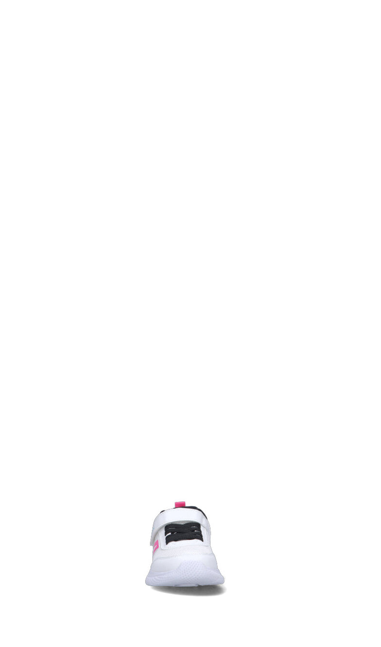 GEOX Sneaker bimba bianca/rosa