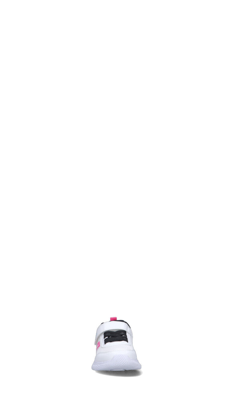 GEOX Sneaker bimba bianca/rosa
