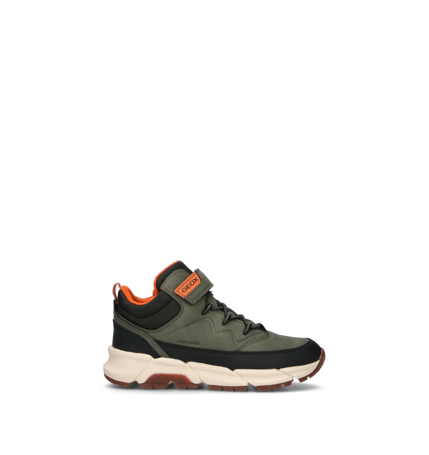GEOX Sneaker bimbo oliva waterproof