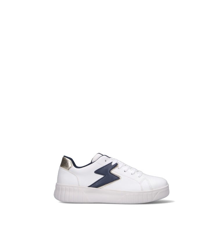 GEOX Sneaker bimbo bianca/blu