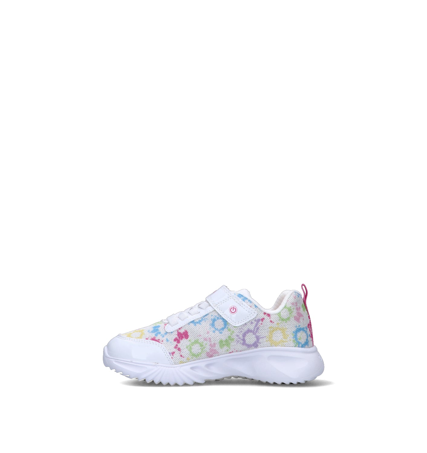 GEOX Sneaker bimba bianca con luci