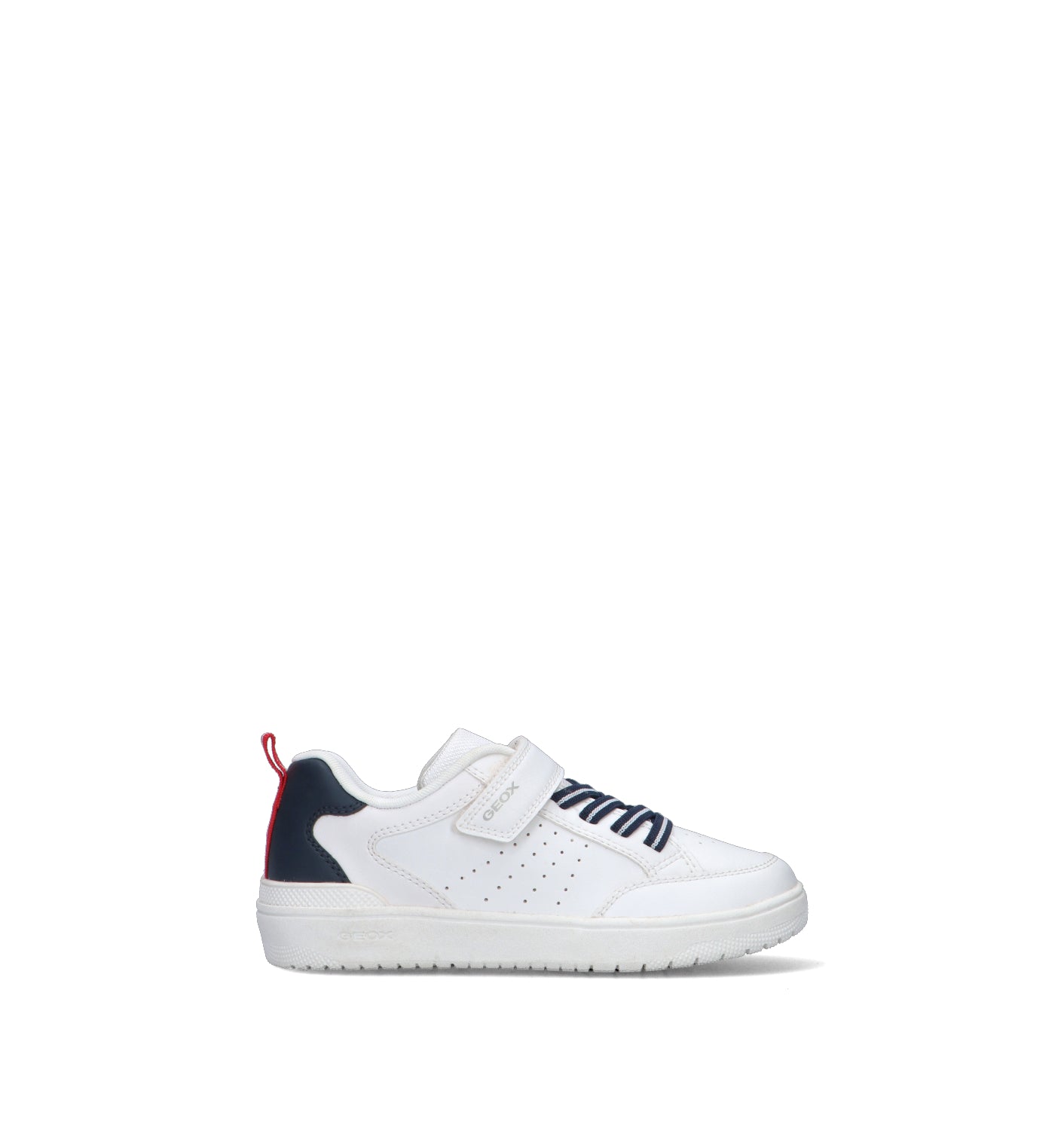 GEOX Sneaker bimbo bianca/blu