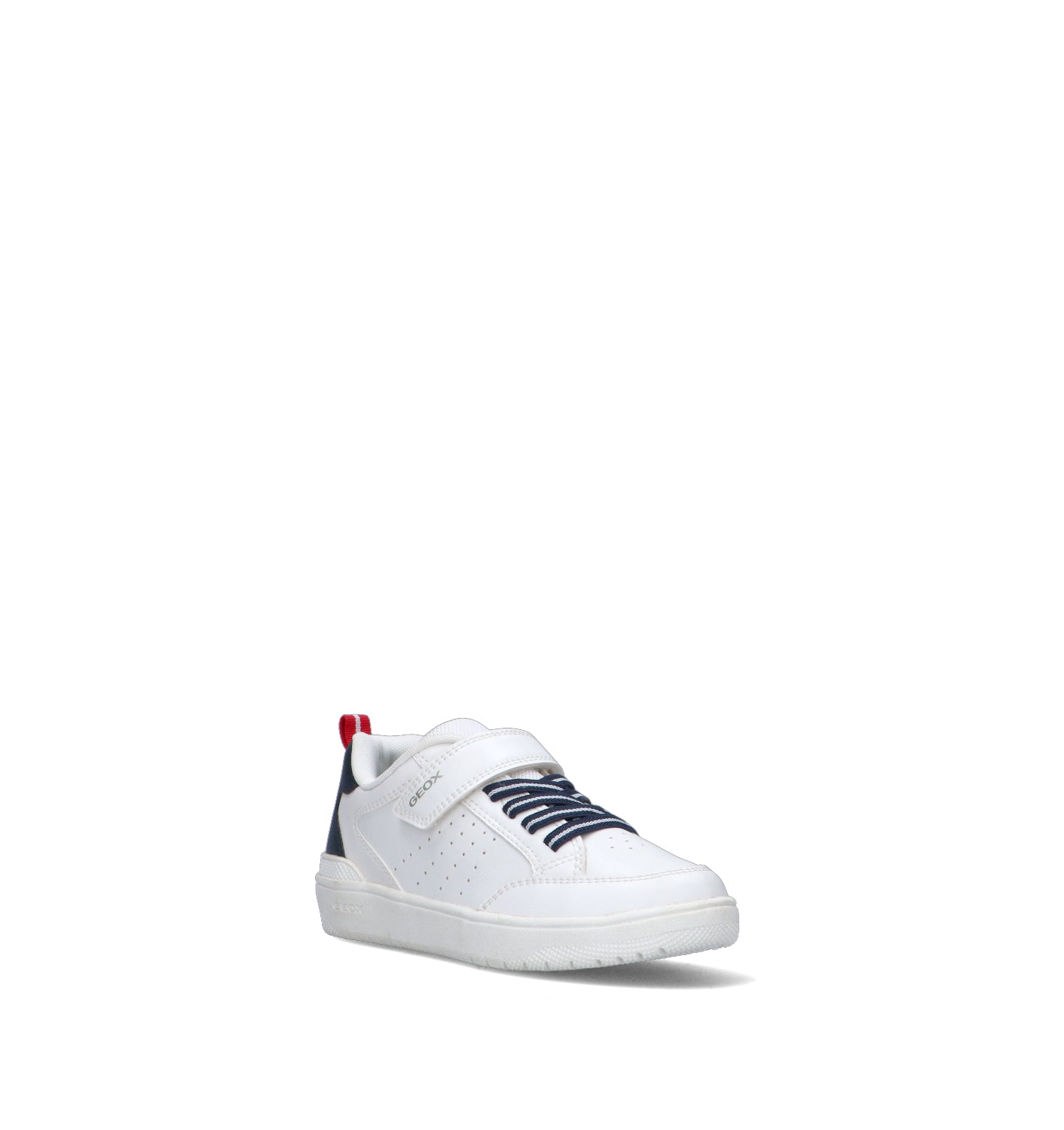 GEOX Sneaker bimbo bianca/blu
