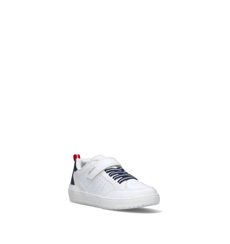 GEOX Sneaker bimbo bianca/blu