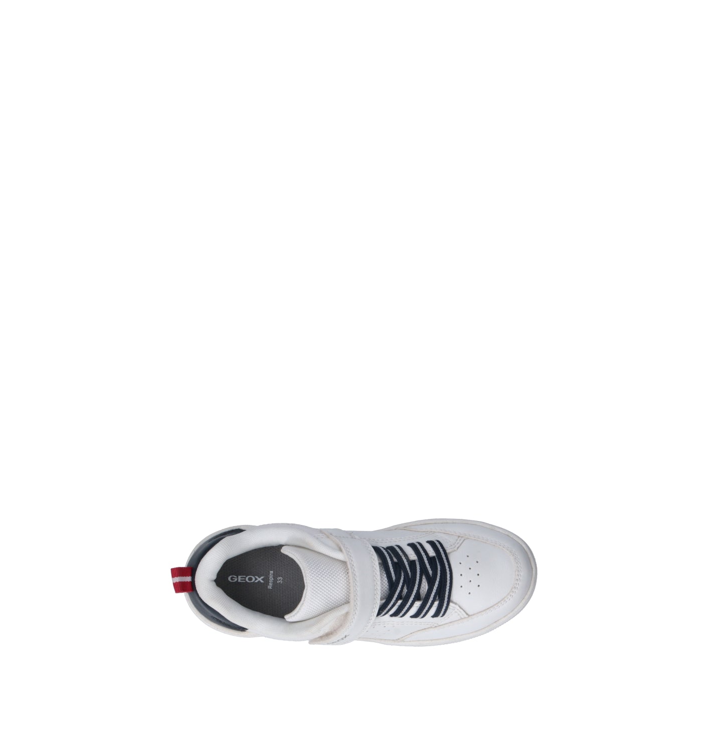 GEOX Sneaker bimbo bianca/blu