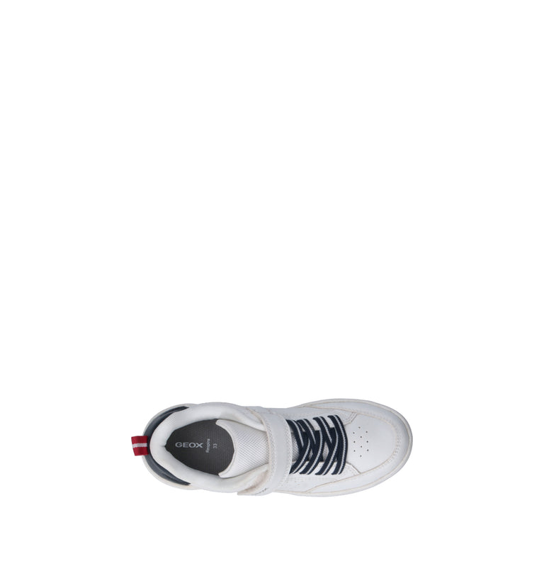 GEOX Sneaker bimbo bianca/blu