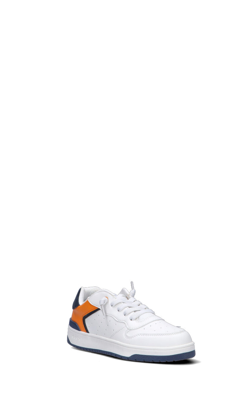 GEOX Sneaker bimbo bianca/gialla