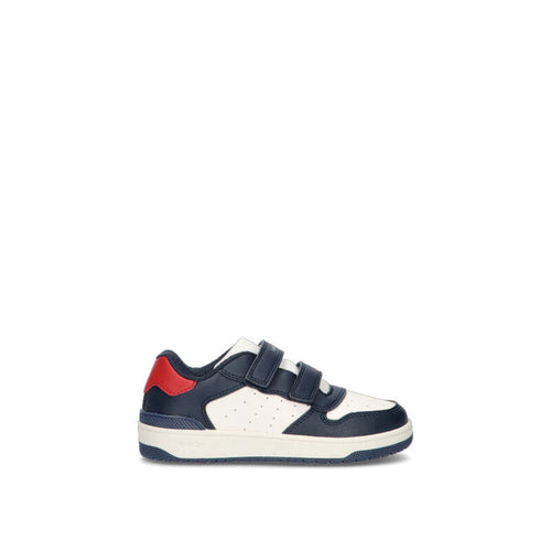 GEOX Sneaker bimbo blu, bianca e rossa