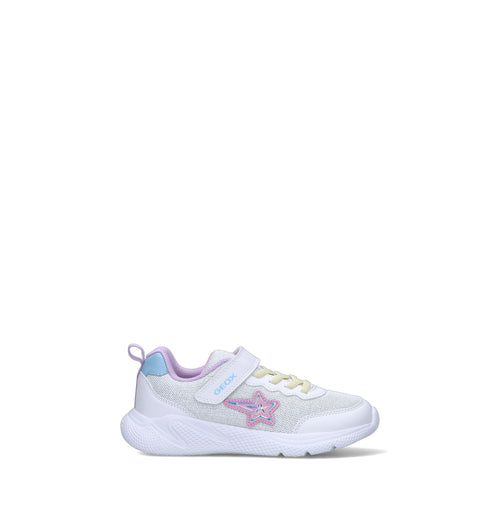 GEOX Sneaker bimba bianca