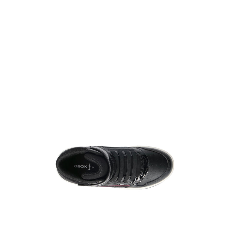 GEOX Sneaker bimba nera