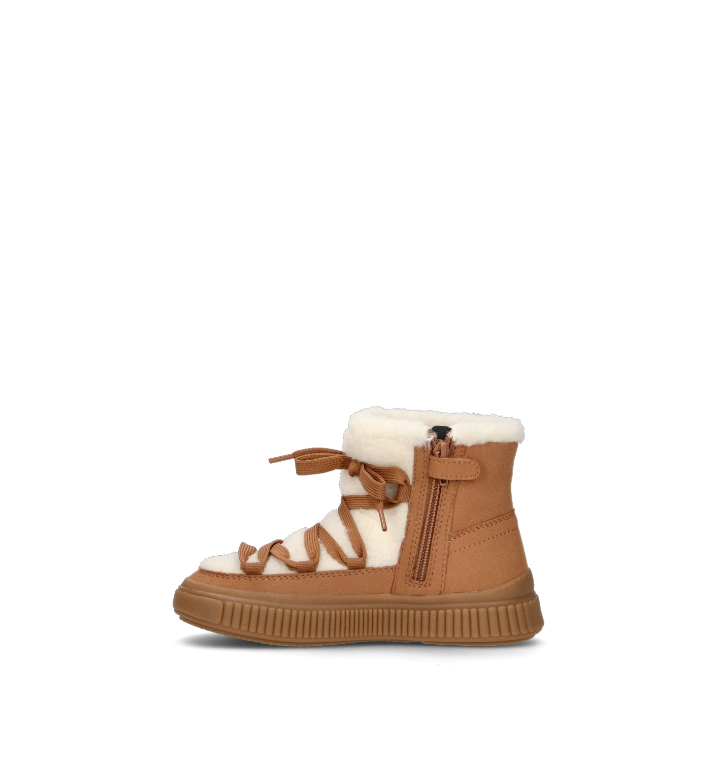GEOX Stivaletto pelo bimba marrone