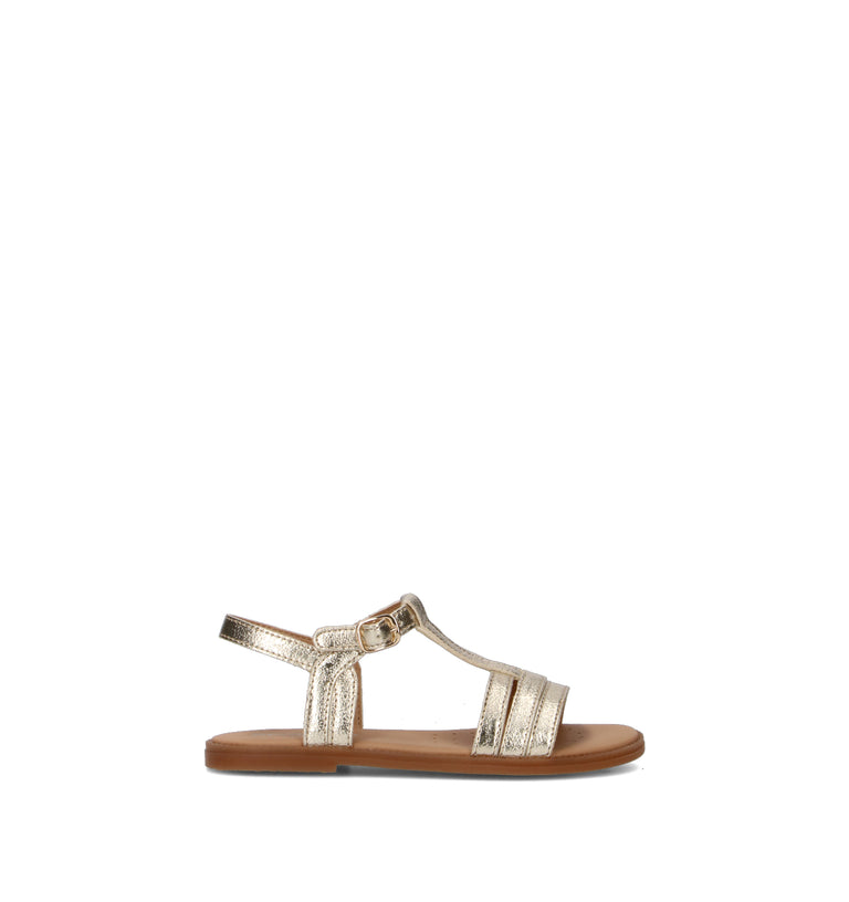 GEOX Sandalo bimba platino