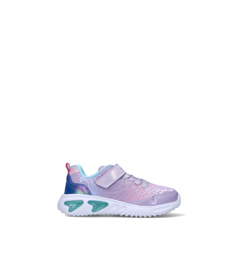 GEOX Sneaker bimba rosa/lilla con luci