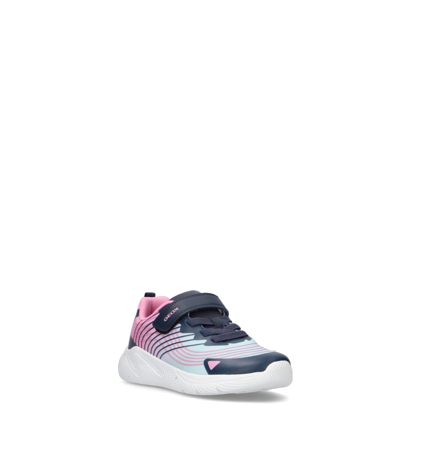 GEOX Sneaker bimba blu/rosa