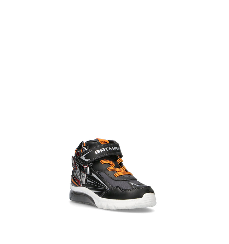 GEOX Sneaker bimbo nera con luci