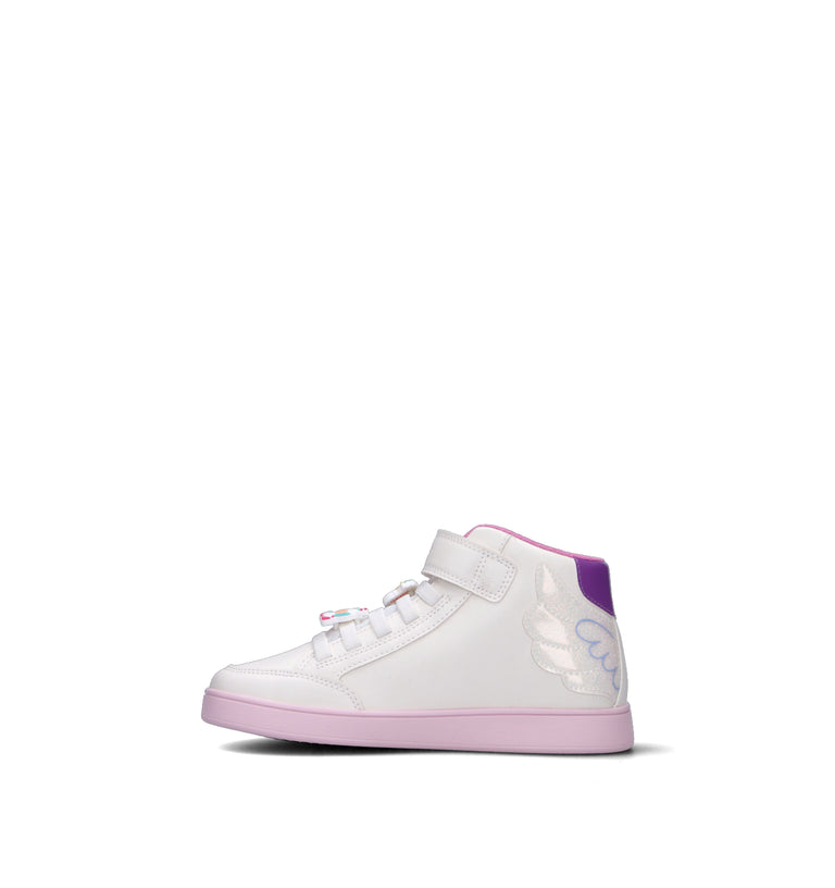GEOX Sneaker bimba bianca