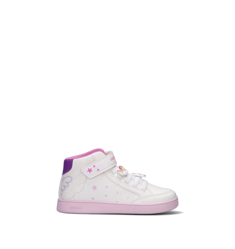 GEOX Sneaker bimba bianca