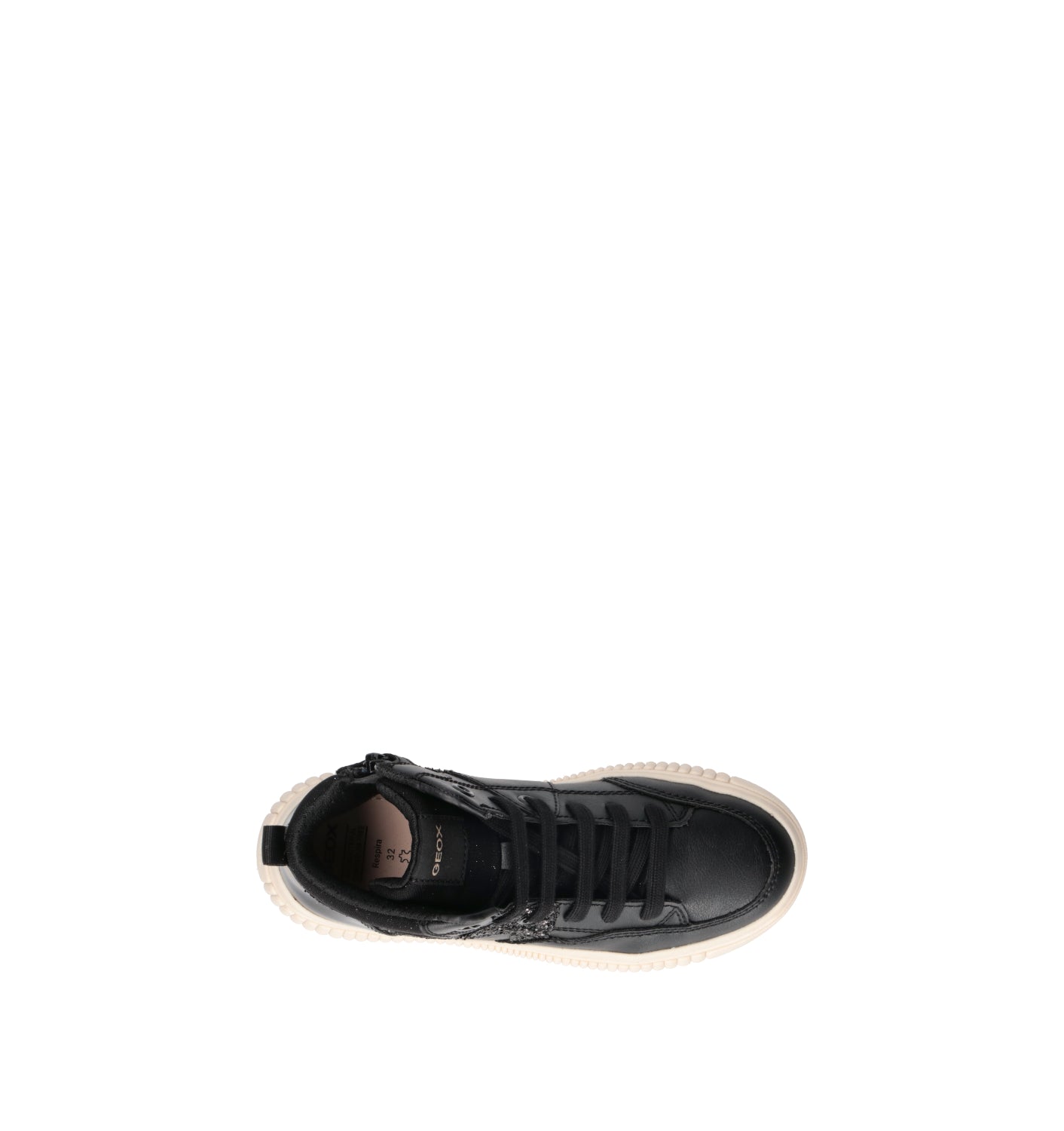 GEOX Sneaker bimba nera