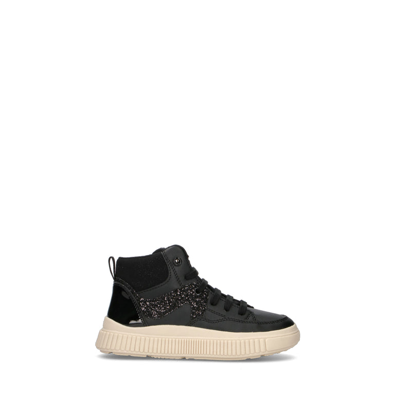 GEOX Sneaker bimba nera