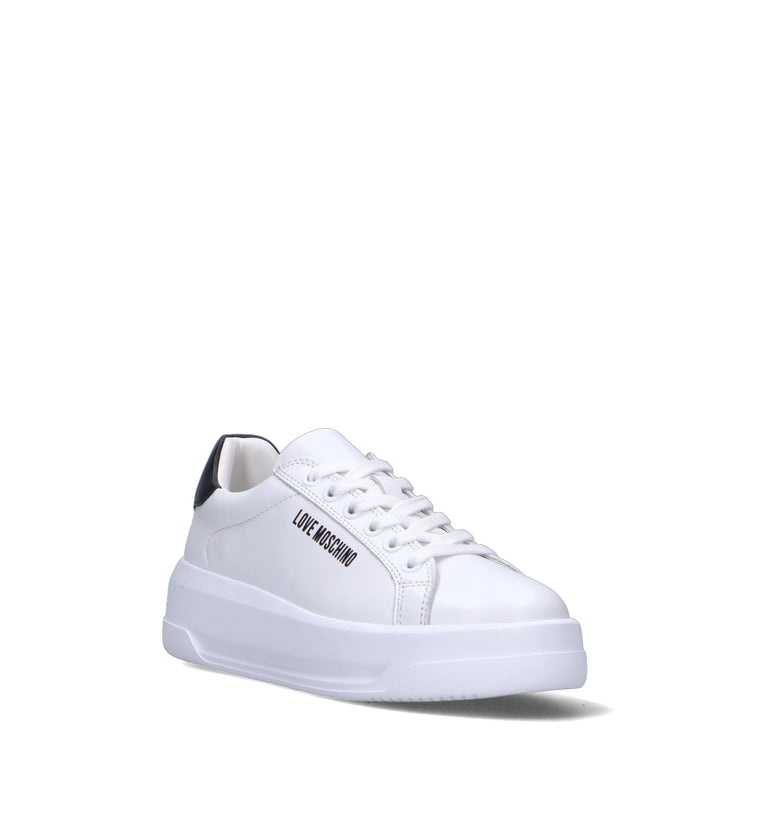 LOVE MOSCHINO Sneaker donna bianca/nera