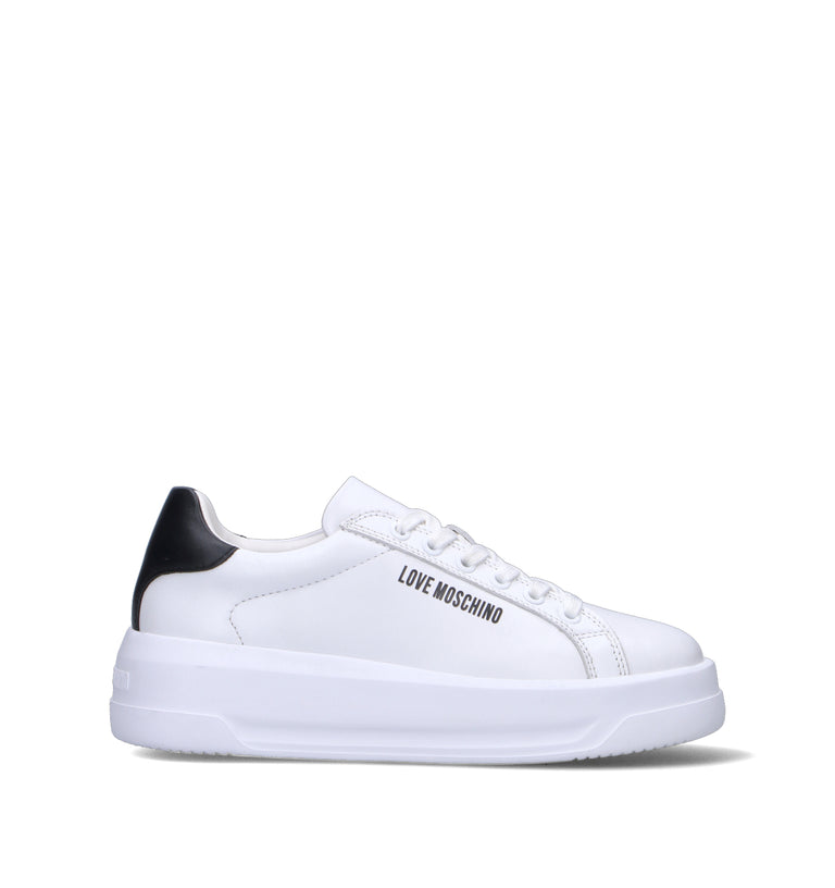 LOVE MOSCHINO Sneaker donna bianca/nera