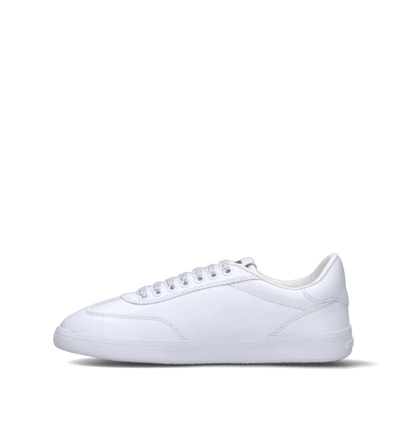 LOVE MOSCHINO Sneaker donna bianca in pelle