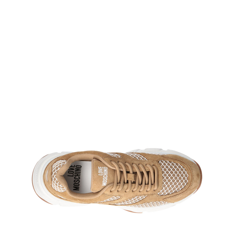 LOVE MOSCHINO Sneaker donna beige