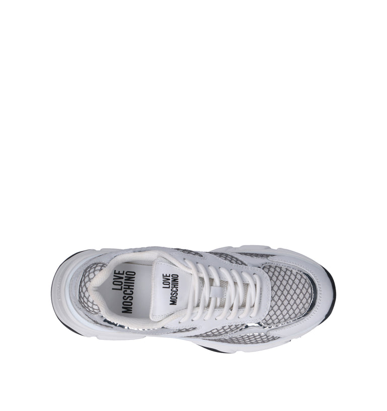 LOVE MOSCHINO Sneaker donna bianca