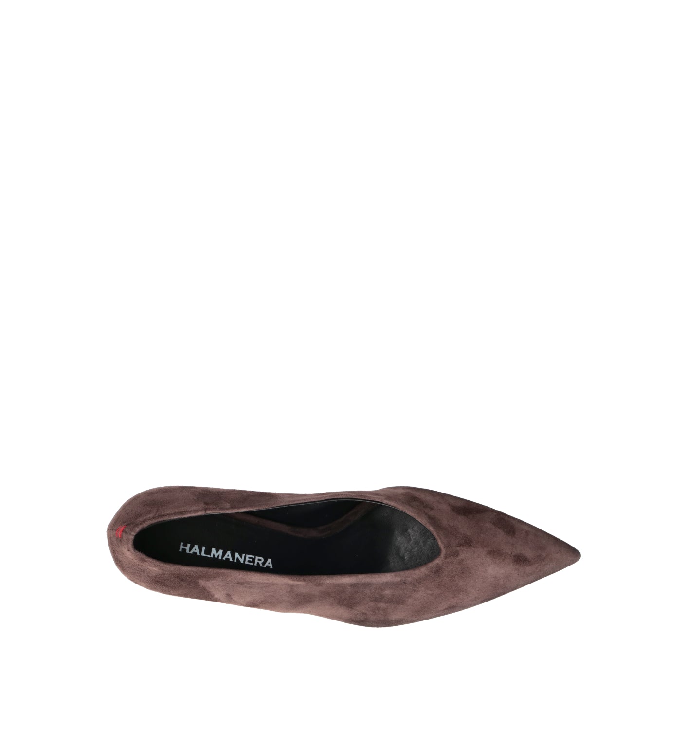 HALMANERA Décolleté donna testa di moro in suede