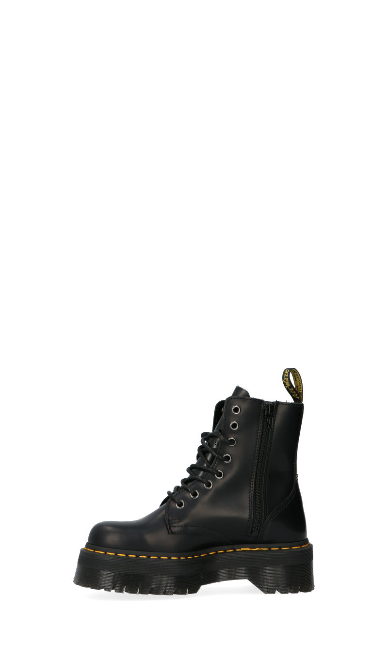 DR. MARTENS Anfibio donna nero in pelle