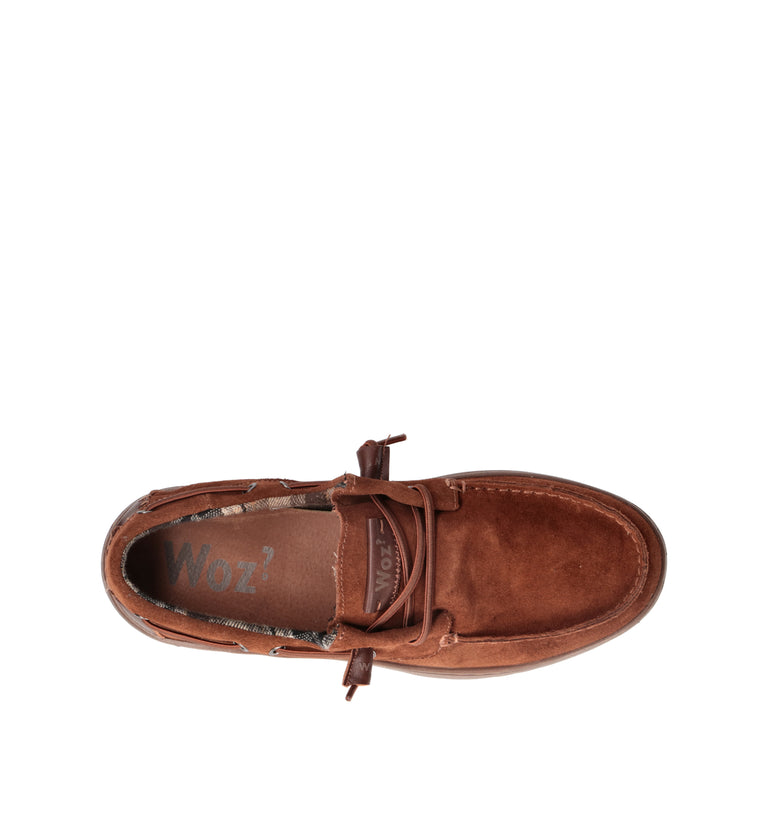 WOZ Mocassino uomo marrone waterproof