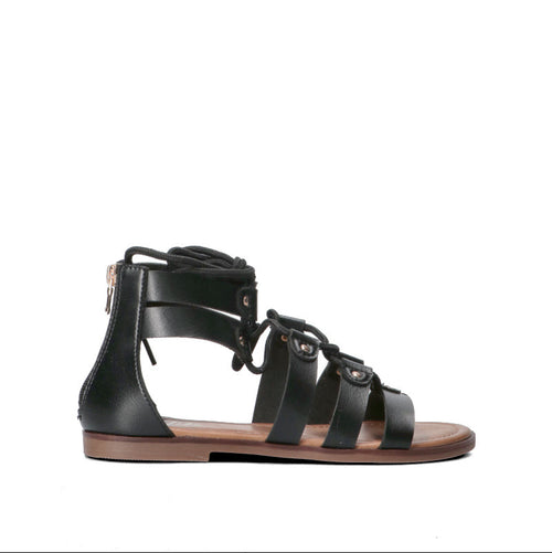 TOO LIKE Sandalo donna alla schiava nero