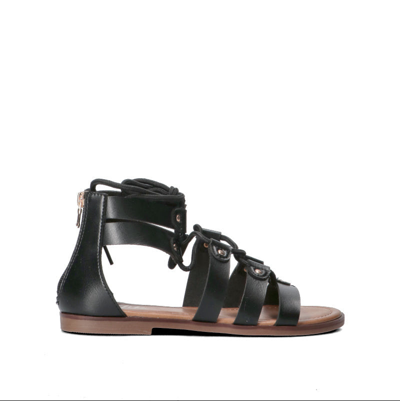 TOO LIKE Sandalo donna alla schiava nero