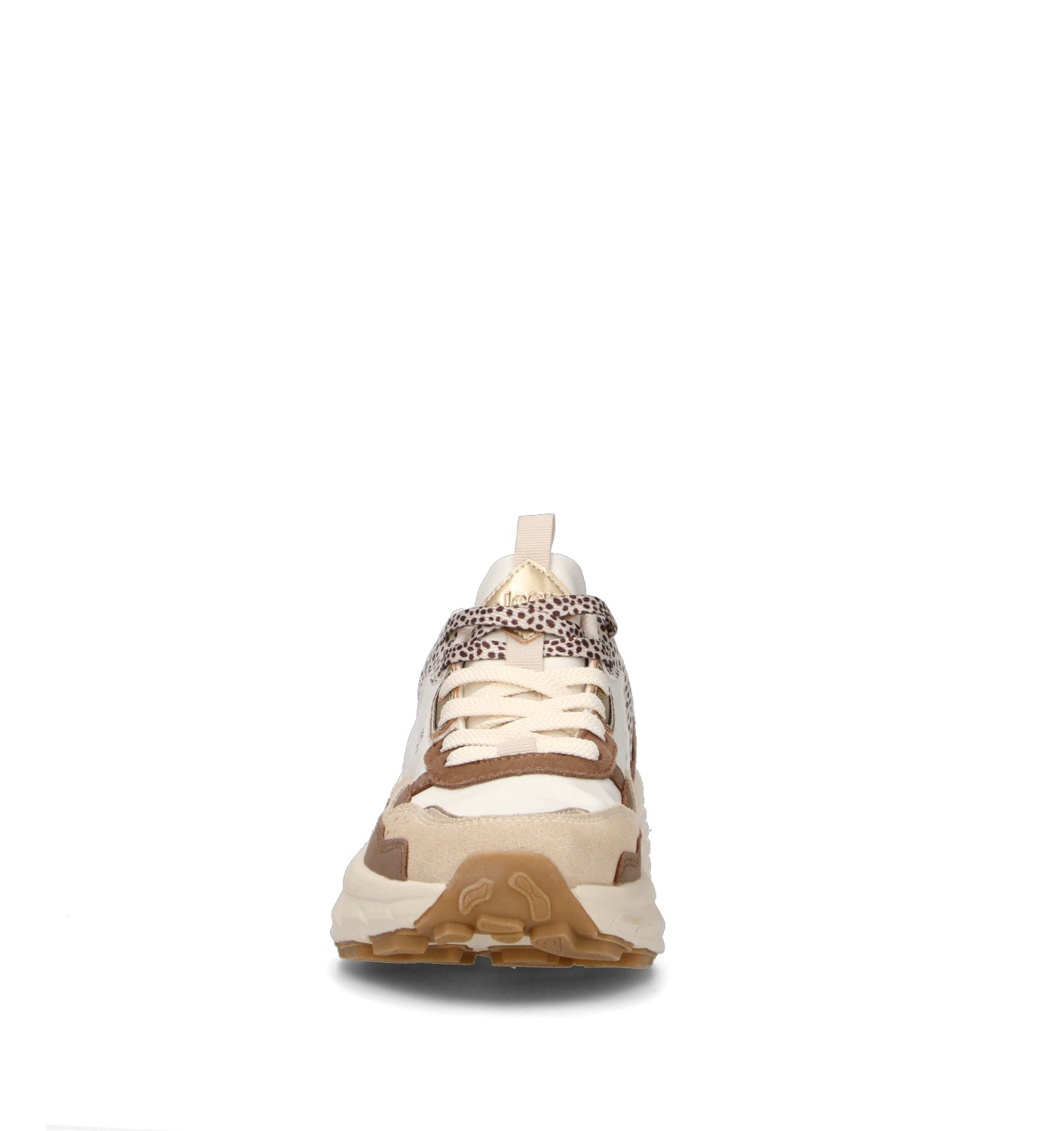 JEEP Sneaker donna bianca/beige