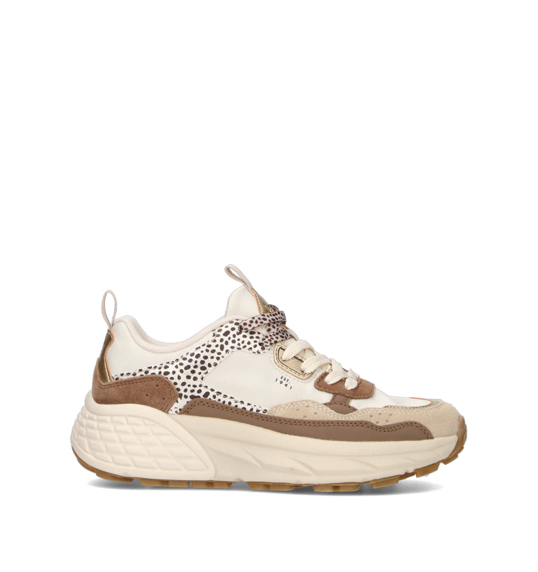 JEEP Sneaker donna bianca/beige