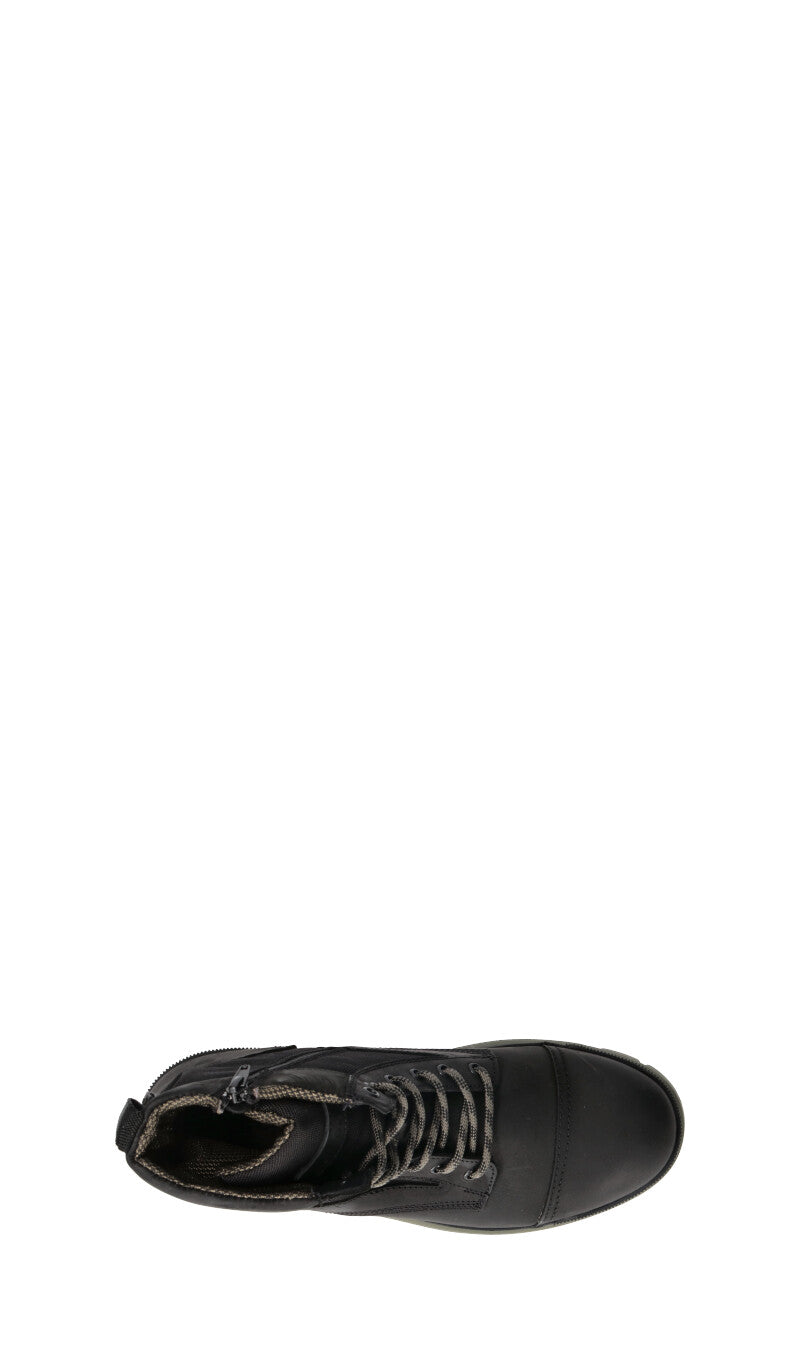 JEEP Polacco uomo nero in pelle