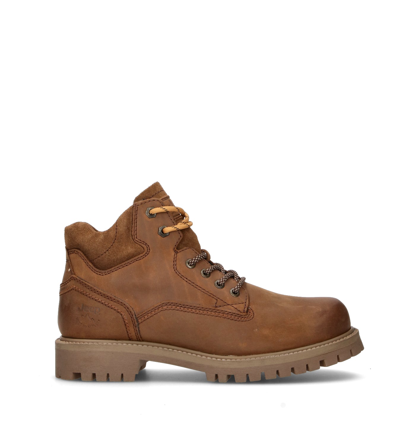 JEEP Polacco uomo taupe in pelle