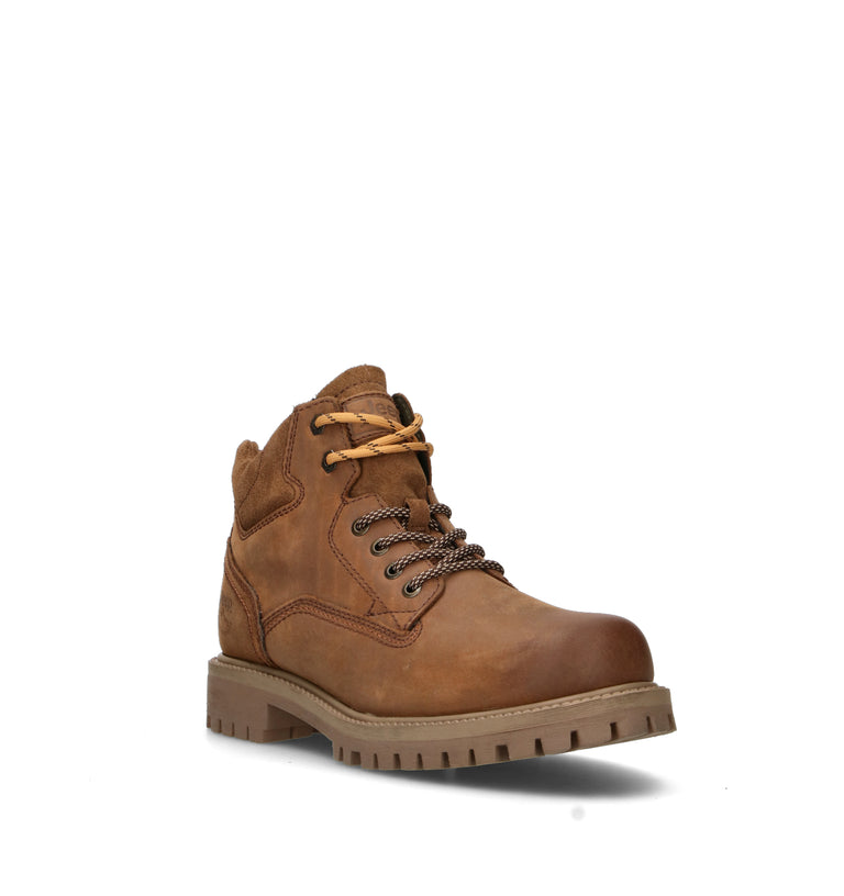 JEEP Polacco uomo taupe in pelle