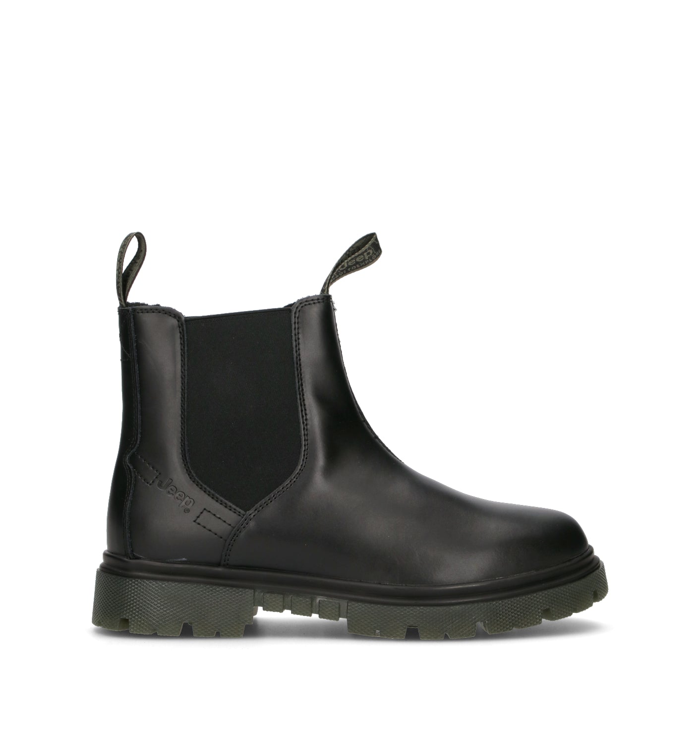 JEEP Beatles uomo nero in pelle