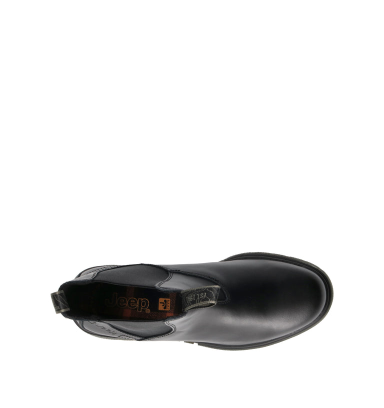JEEP Beatles uomo nero in pelle