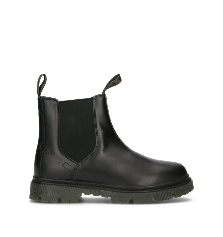 JEEP Beatles uomo nero in pelle