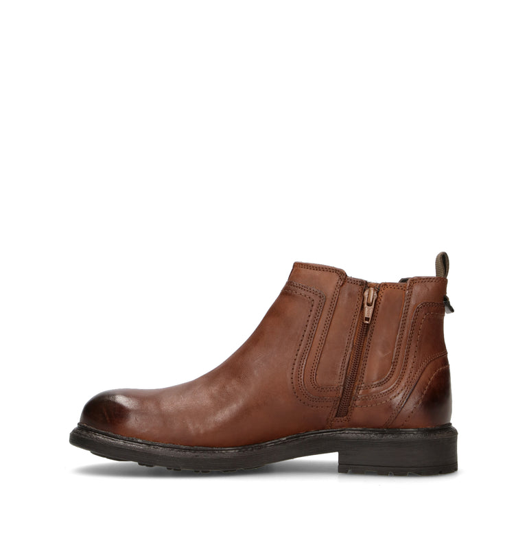 JEEP Beatles uomo marrone in pelle