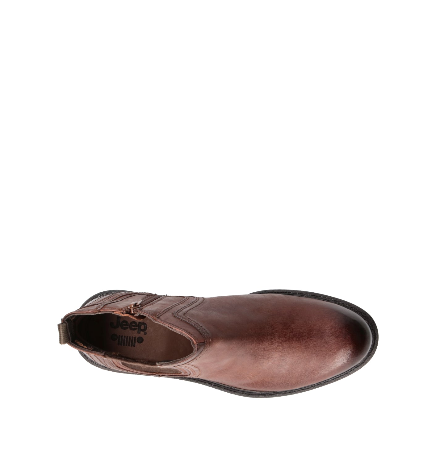 JEEP Beatles uomo marrone in pelle