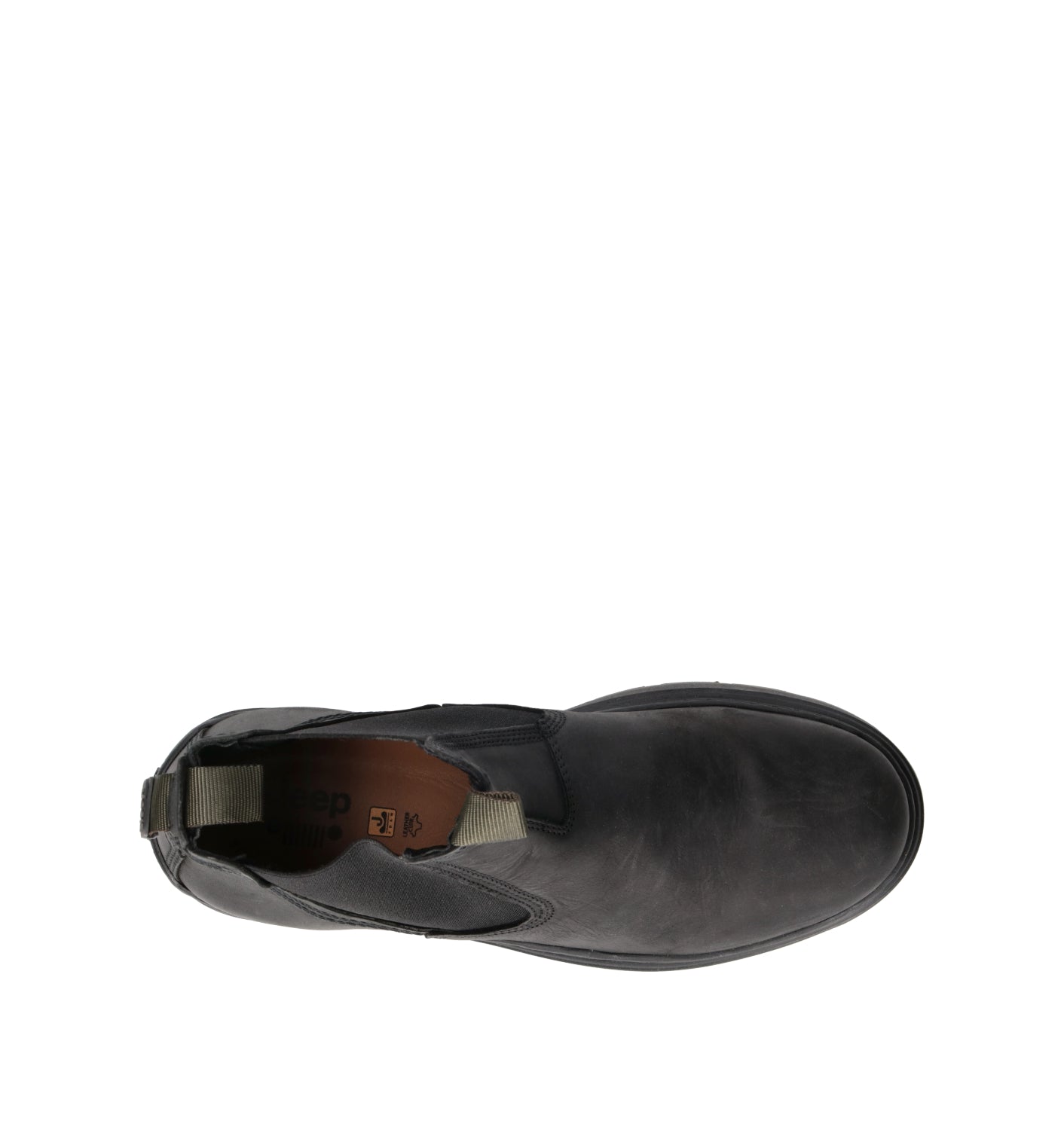 JEEP Beatles uomo nero in pelle
