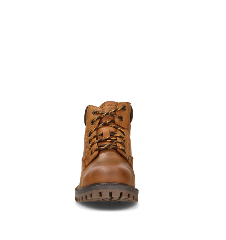 JEEP Polacco uomo cammello in pelle