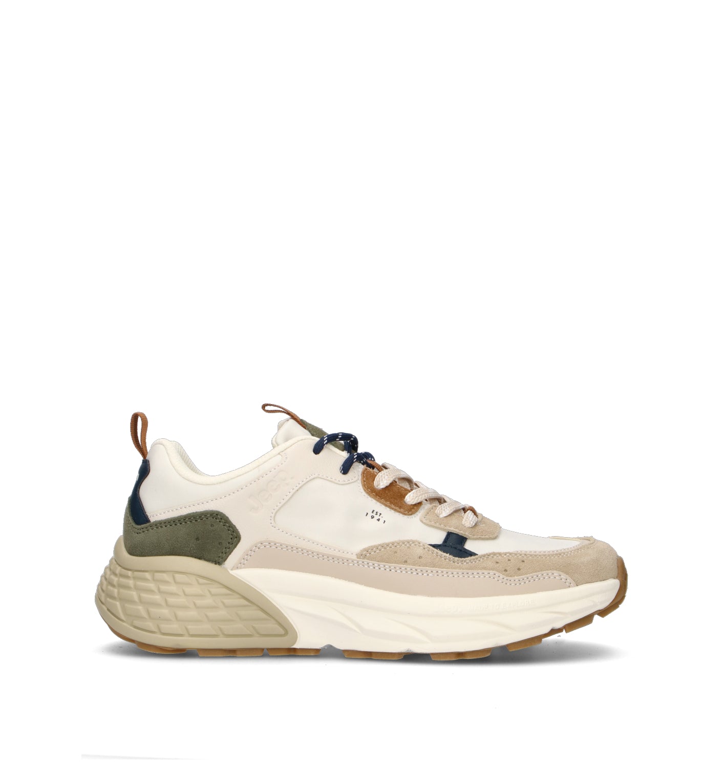 JEEP Sneaker uomo bianca