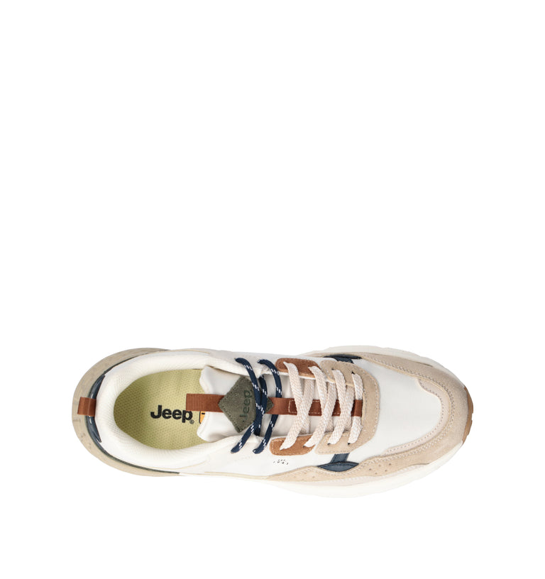 JEEP Sneaker uomo bianca