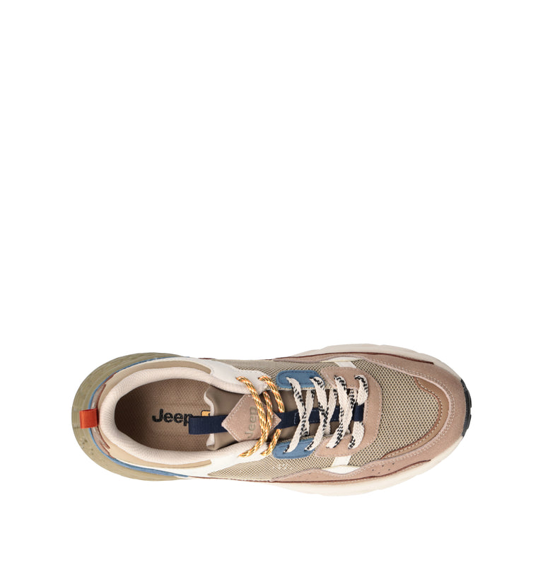 JEEP Sneaker uomo beige